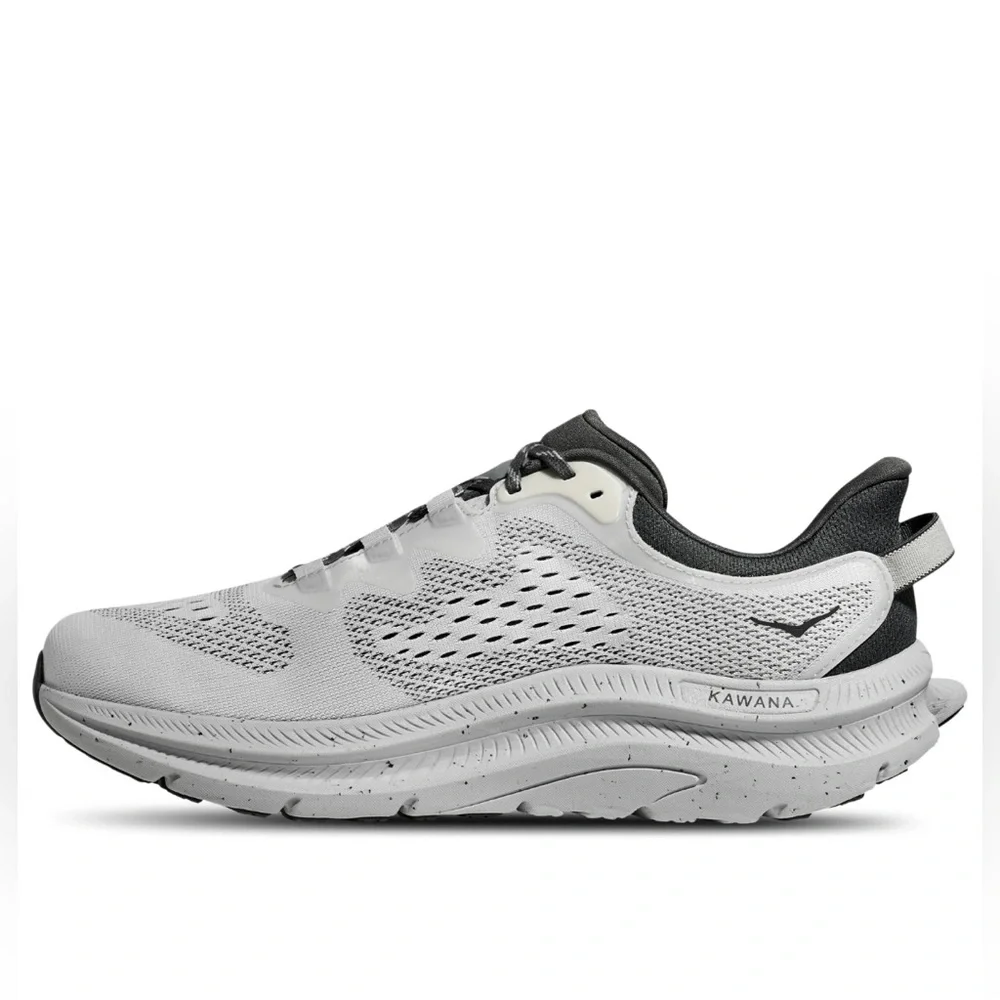 Hoka 🔥 Kawana 2 Grey / Black Running Shoes 1147930 CRDS Men’s Size 14 - Picture 4 of 9